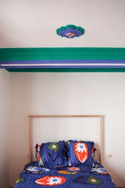 Blue Iris Bedding Set><noscript><img width=