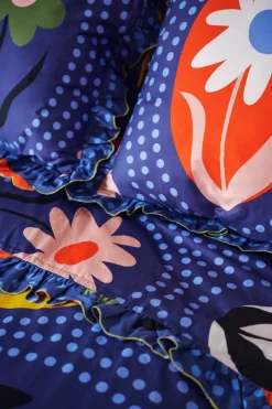 Blue Iris Bedding Set><noscript><img width=