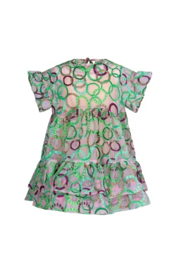 Coral Dress Green>Celia B Clearance