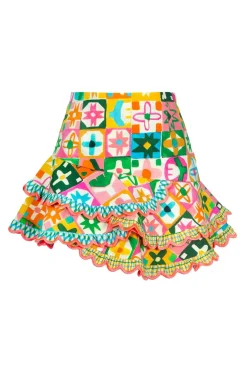 Geneva Skirt Multi>Celia B Outlet