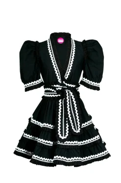 Hortensia Dress Black>Celia B Outlet