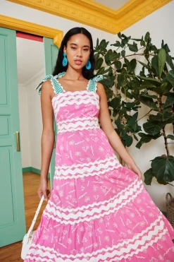 Lena Dress Pink><noscript><img width=