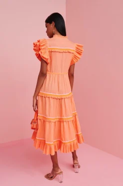 Moonlit Dress Orange><noscript><img width=