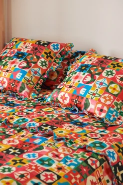 Mosaic Bedding Set><noscript><img width=