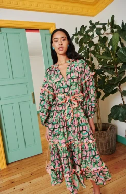 Nile Dress Multi><noscript><img width=