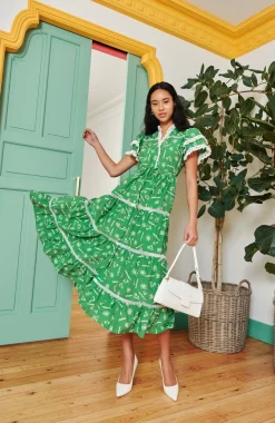 Sedna Dress-Green>Celia B New