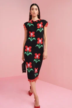 Sojourn Dress Black>Celia B Outlet