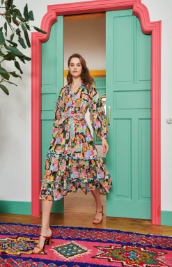 Zaire Dress Multi>Celia B Online